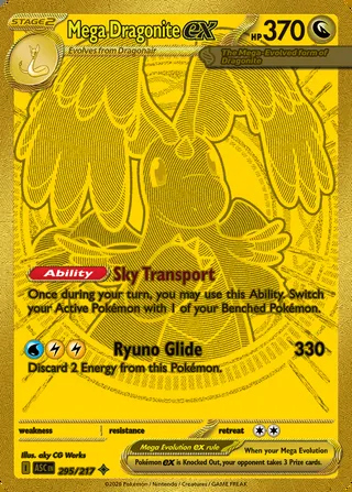 Mega Dragonite ex - 295/217
